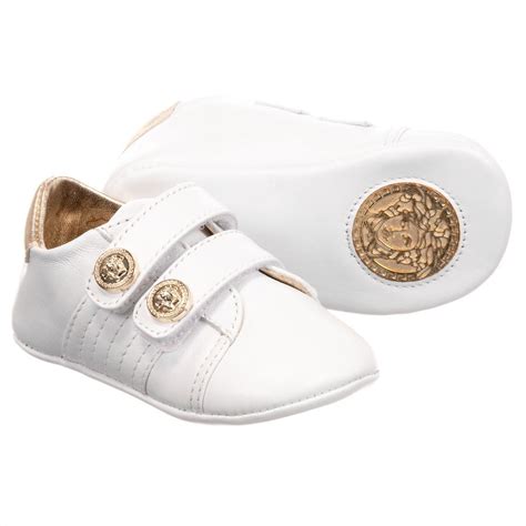 versace infant clothes|Versace baby girl shoes.